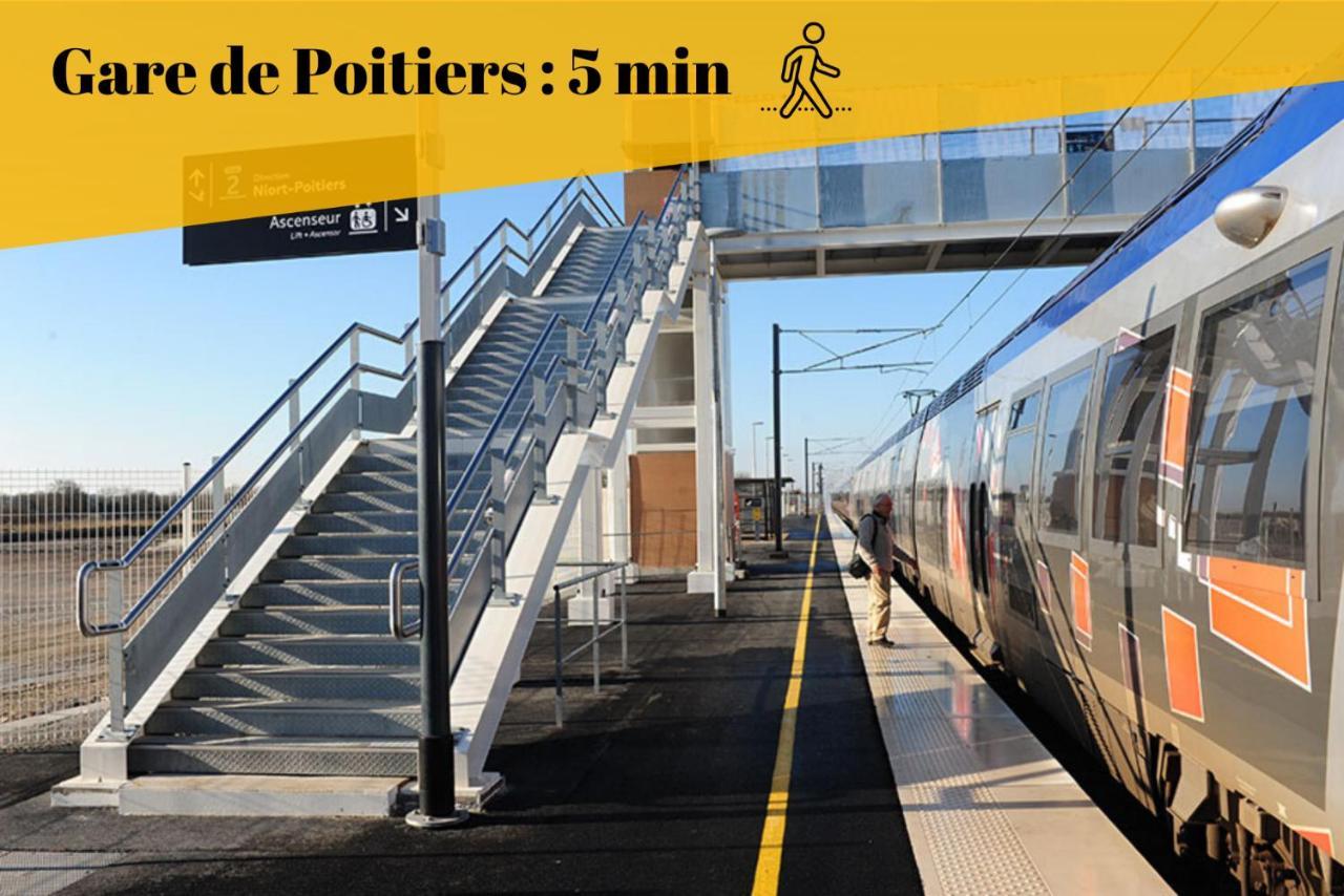 Le Cosy By Goodbnb - Proche Gare - 15Min Futuroscope Πουατιέ Εξωτερικό φωτογραφία